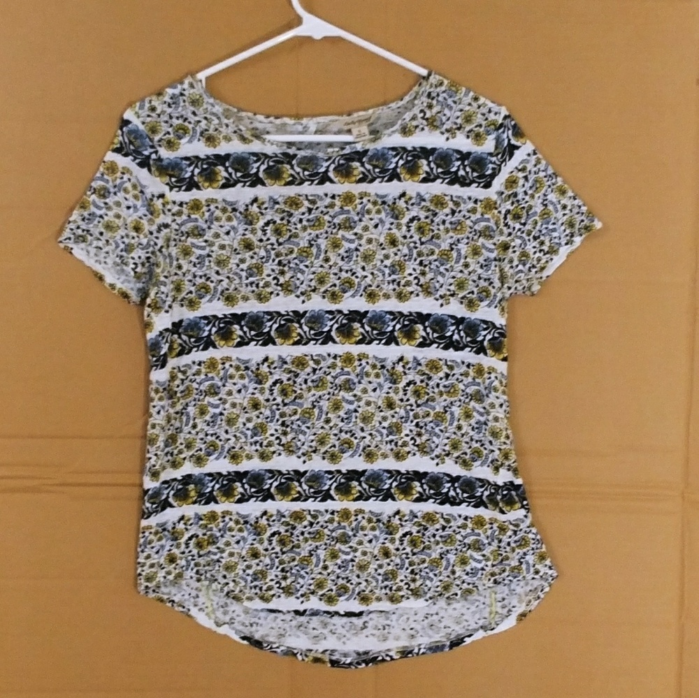 💐Cute Lucky brand flower blouse 🌷🌹🌷